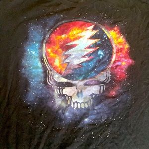 Grateful Dead Space / Bertha / Skeleton / Lightning bolt T-shirt